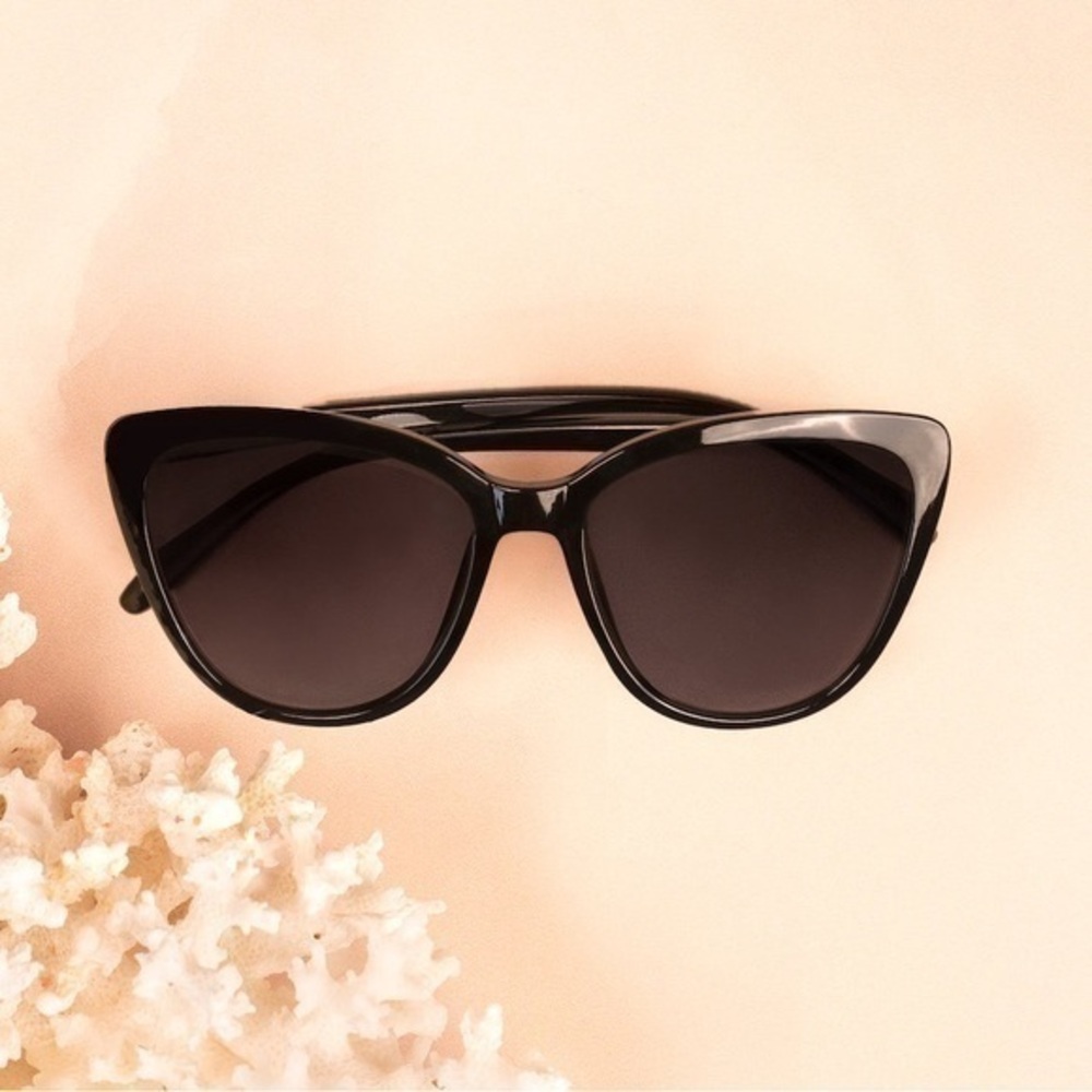 Rachel Zoe‎ Nina Sunglasses in Black/Grey (NWT)